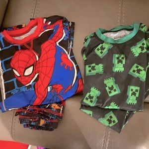 Two warm gear outfits